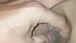 Playing with the pussy