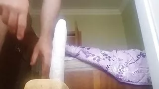 Anal play. Deep penetration. Anal masturbation.