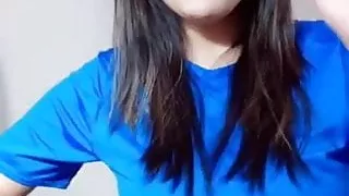 tiktok model boobs show