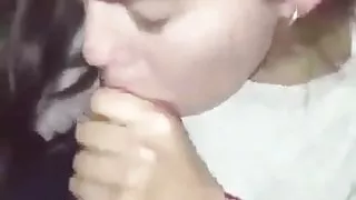 My cousin likes to suck it rich until she eats it