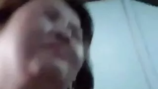 Chubby Thai Granny Enjoying Her Ride