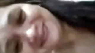 I'm doing this in the bathroom by remembering my girlfriend'