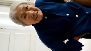 Chinese 75yo Granny Creampie