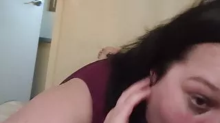 BBW Eris attempting to pleasure Viking