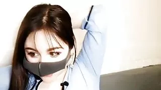 A beautiful woman with great temperament, wearing transparen