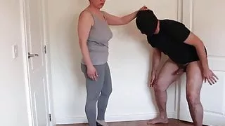 Slutwife Sonya - Ballbreaking kicks 2