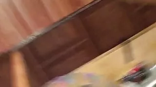 Schulstile Sissy in gerippten Strumpfhosen