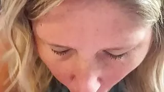 Just sucking a nice cock