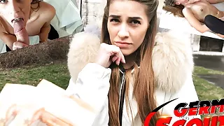 German Scout - Skinny Girl Eveline Dellai Picked Up And Fucked