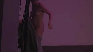 Meg Foley asks the audience to expose her fatty tits