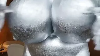 bodypaint huge tits