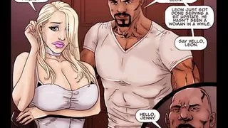 Two Hot Blondes Submit To Bbc (comic)