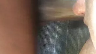 BBC cocked in the back seat