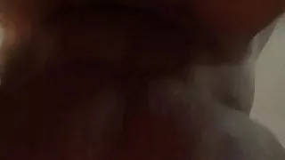 Trying to impregnate my fat whore with wobbly Tits and Belly