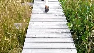 Lady L sexy black Flip Flops