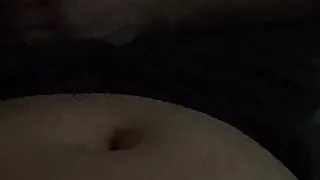 Step mom cum flood out from mouth sucking step son dick