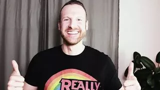 Tim Kruger, Ethan Metz and Franklin Acevedo bareback party