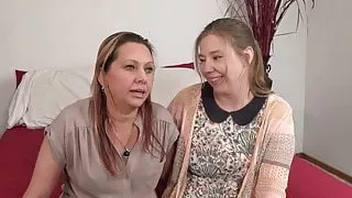 Casting Eden and Pet, Desperate Amateur milf threesome squirt