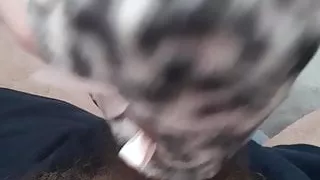 Her new slippers fucked