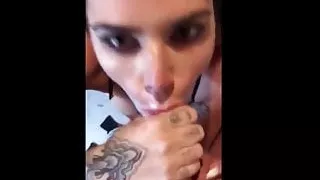 Best friends girl deepthroats my cock