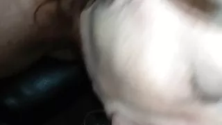 Wife Staci sucks cock