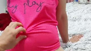 POV morning sex with my pregnant wife