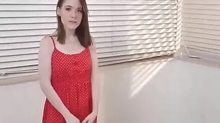 Shy teen redhead wants rough sex for the first time!