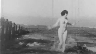 Girl and woman naked outside - Action in Slow Motion (1943)