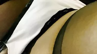 Small clit cuming while playing with  toy.