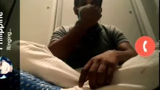 My girlfriend made a video call with me with   step son sexy