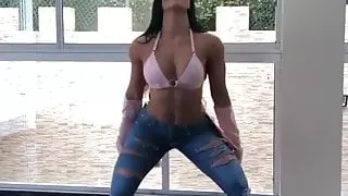 Sexy Luz Elena Etcheverria Bailando