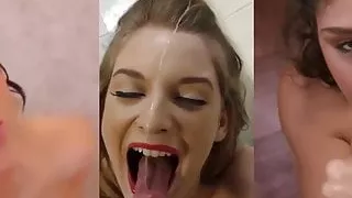 Multiscreen facial compilation