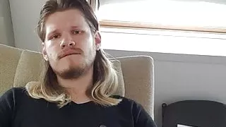 Dutch gay jerks his cock and cums