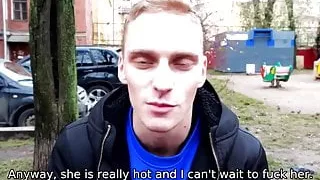 Mature leather skirt