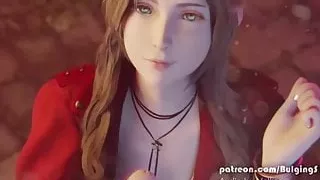 Final Fantasy Aertih Handjob Facial