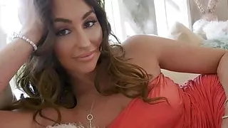 Hot step mom seduces step son