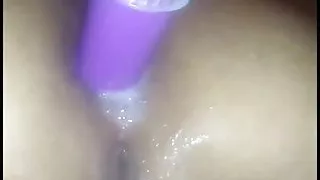 Getting my asshole ready.