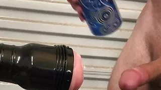 Modifizierte Fleshlight Sex Maschine Demo