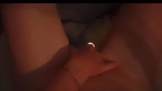 Girlfriend masturbating