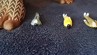 Giantess anal vore - speculum