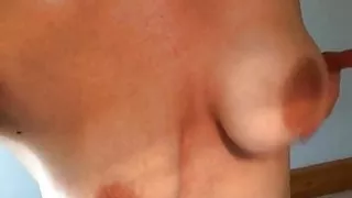 Charlie shows off her step mom tits