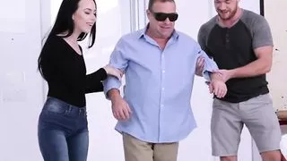 step brother and sister fuck in front of step dad