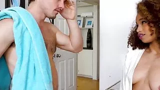 Cecilia Lion Convinces Stepdad To Let Her Blow Him