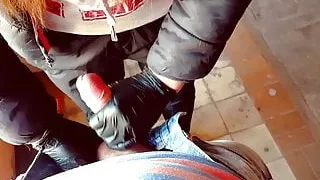 My girlfriend’s friend wants me to give her cum panties, POV