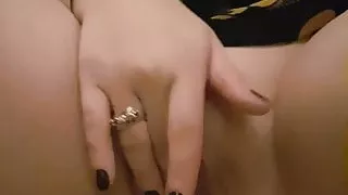 Beautiful Wife playing With Pussy on Hotel Balcony!