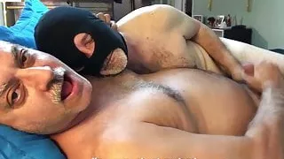 Horny Daddy Getting Serviced