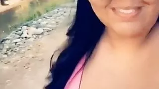 Horny Milf Walking