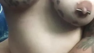 Prima Whisler ass shake and tit flash