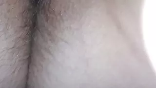 Wife's big long outer pussy lips