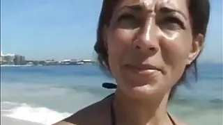 Nice Brazilian girl I met on the Beach